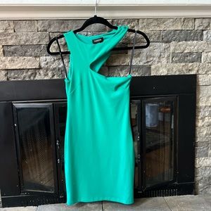 BEBE | bodycon mini dress.